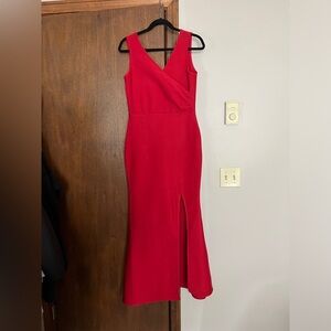 ONLY WORN ONCE Red mermaid dress